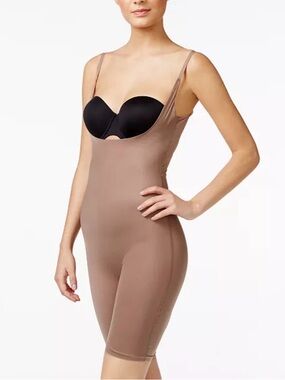 NWT SPANX Women's Two-Timing Open-Bust Mid-Thigh Bodyshaper XL